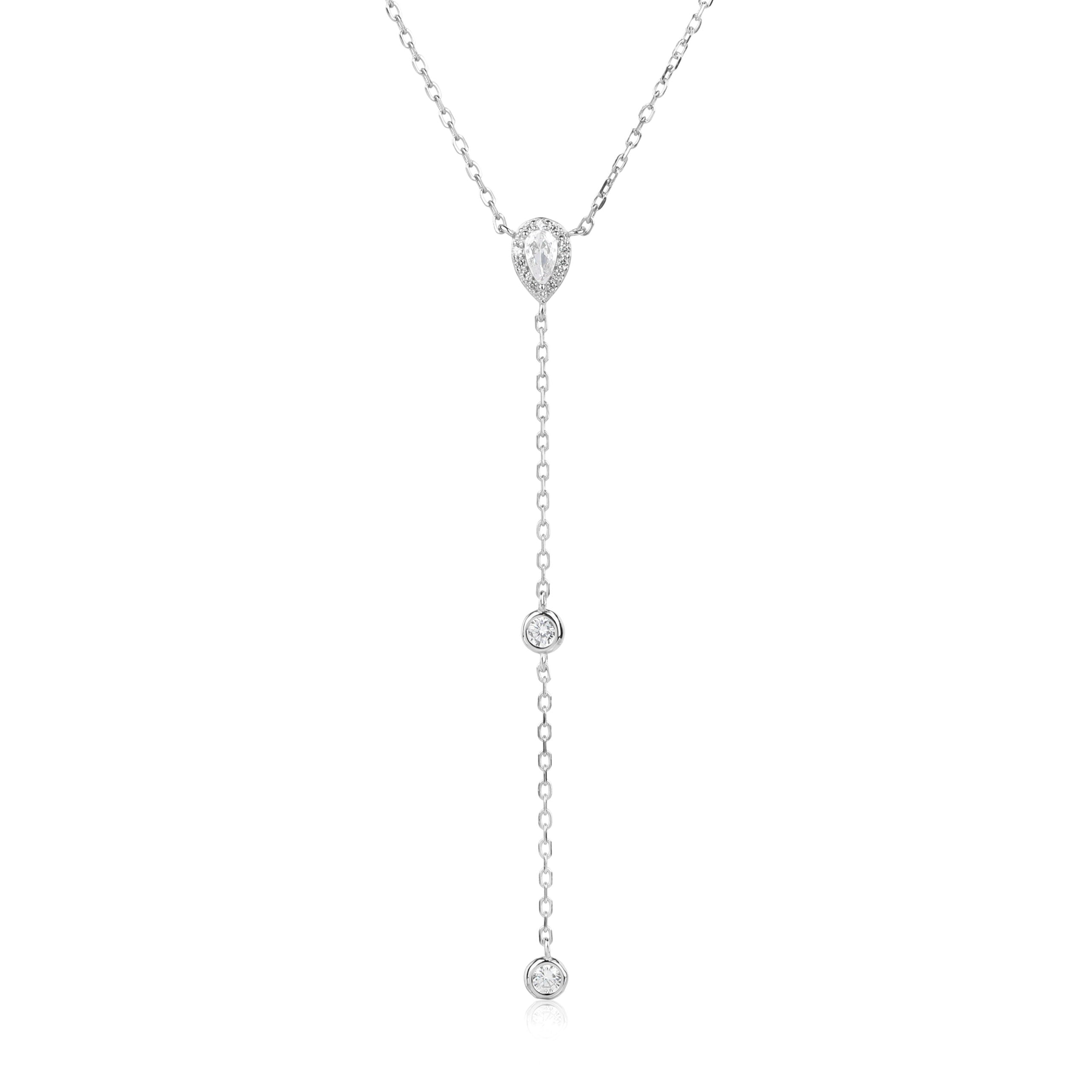 שרשרת בעיצוב עניבה מכסף אמיתי